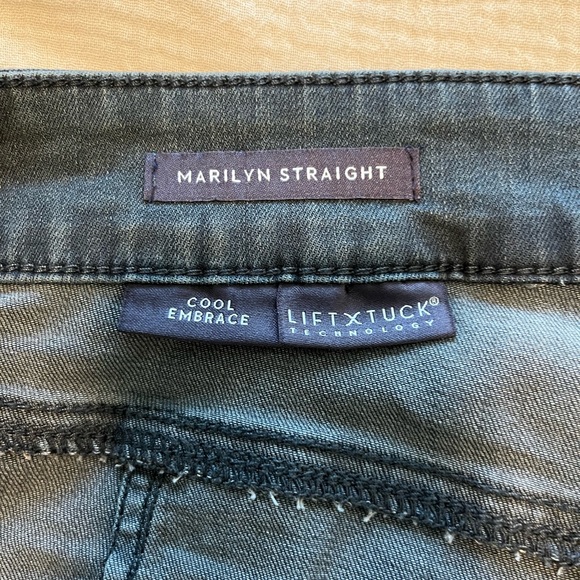 NYDJ Marilyn Straight Jeans – Women’s Plus Size 20WP – Cool Embrace® Lift Tuck® - Picture 6 of 9